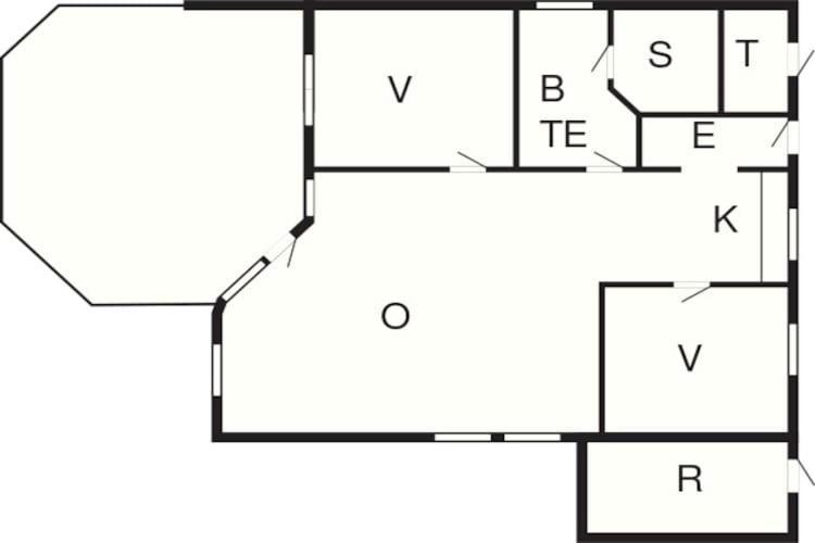6 Person Holiday Home In Gelting Exteriör bild